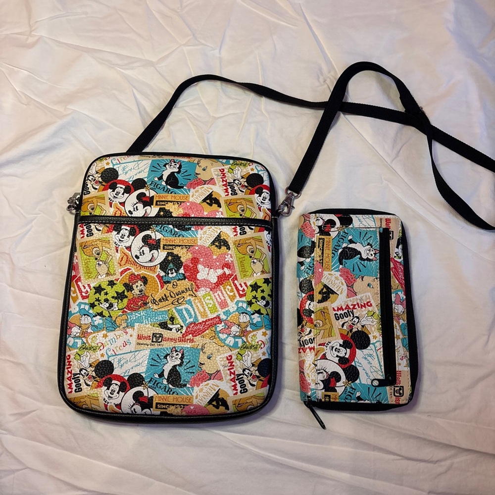 Disney Colorful Crossbody Bag Set